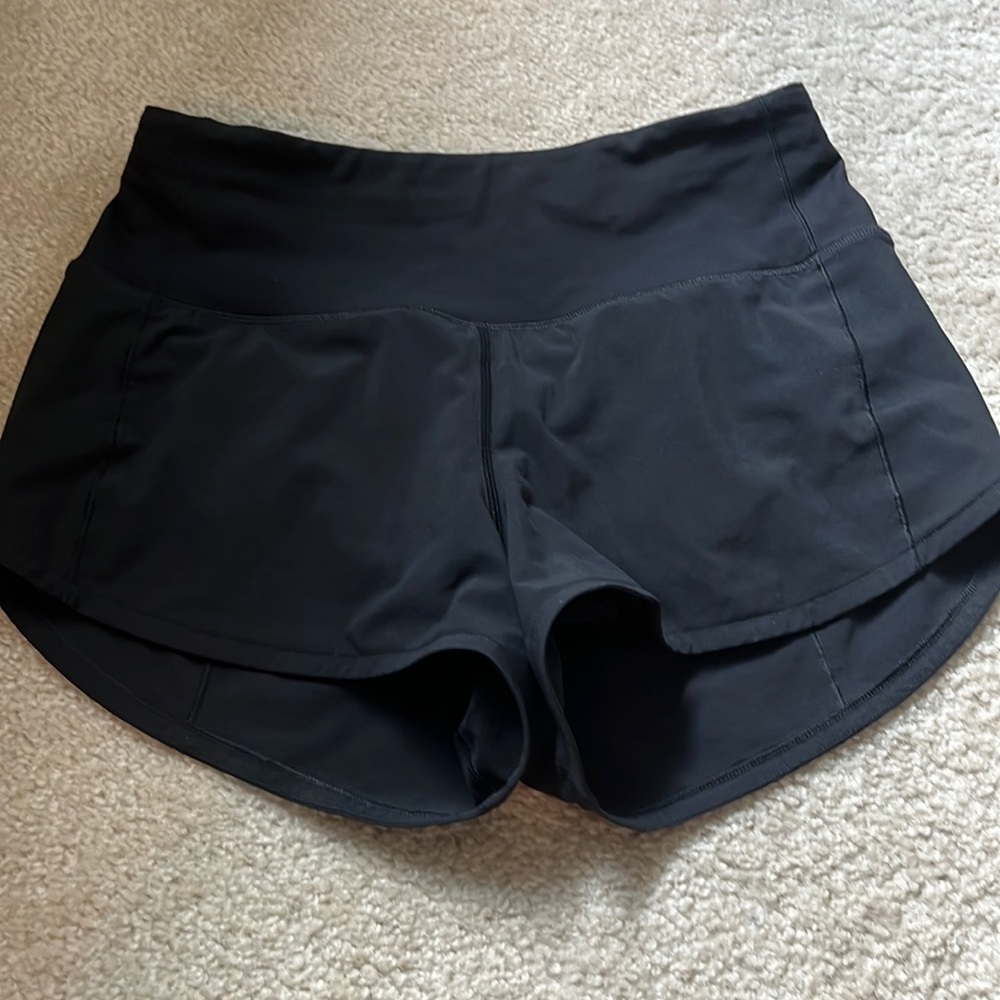 lululemon speed up high rise shorts